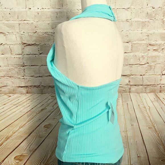 Ann Taylor ribbed knit halter top - Picture 4 of 8